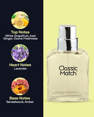 PB ParfumsBelcam Classic Match spray-action shows easy, even application.