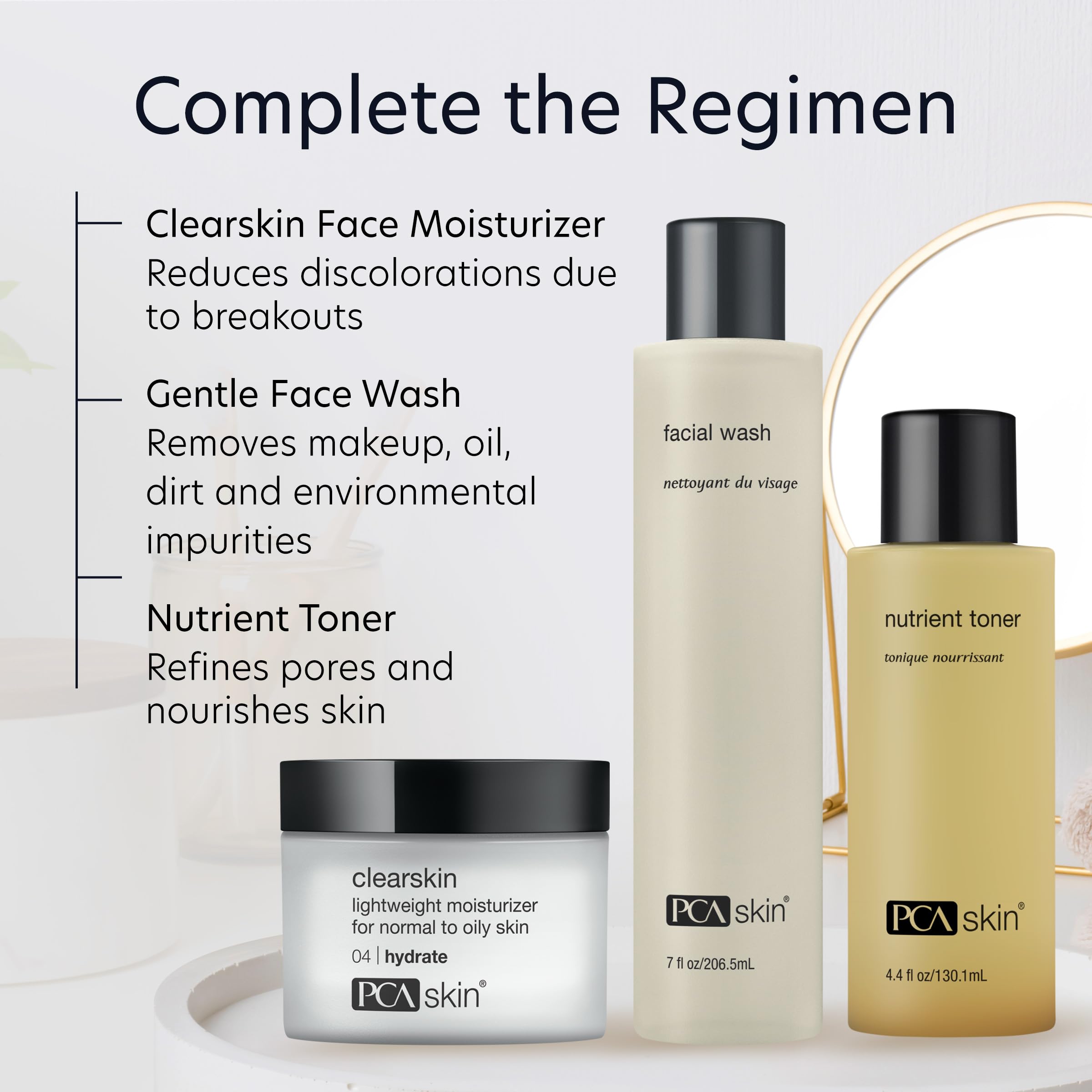 PCA SKIN Clearskin helps promote even skin tone and reduce discolorations.