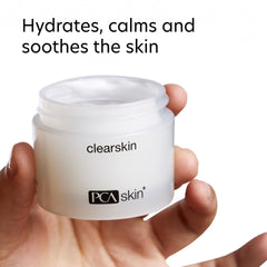 PCA SKIN Clearskin plant extracts purify and calm sensitive skin.
