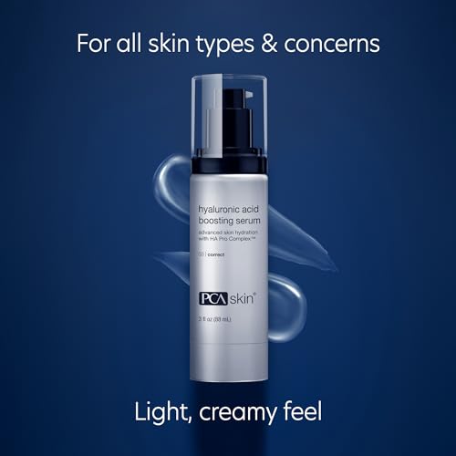PCA SKIN Hyaluronic Acid Serum provides 24-hour hydration on dry skin