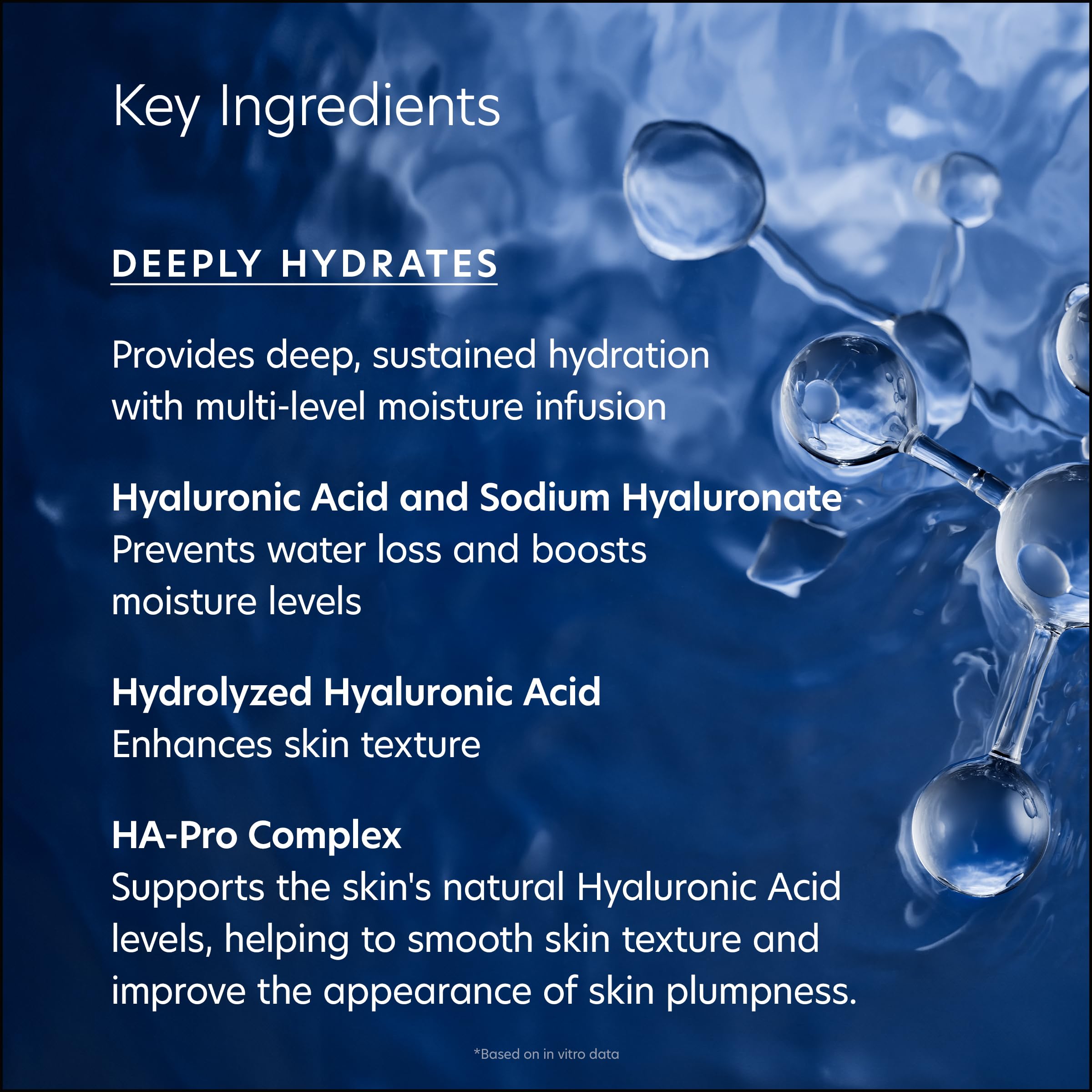 PCA SKIN Hyaluronic Acid Serum texture close-up for easy spreading