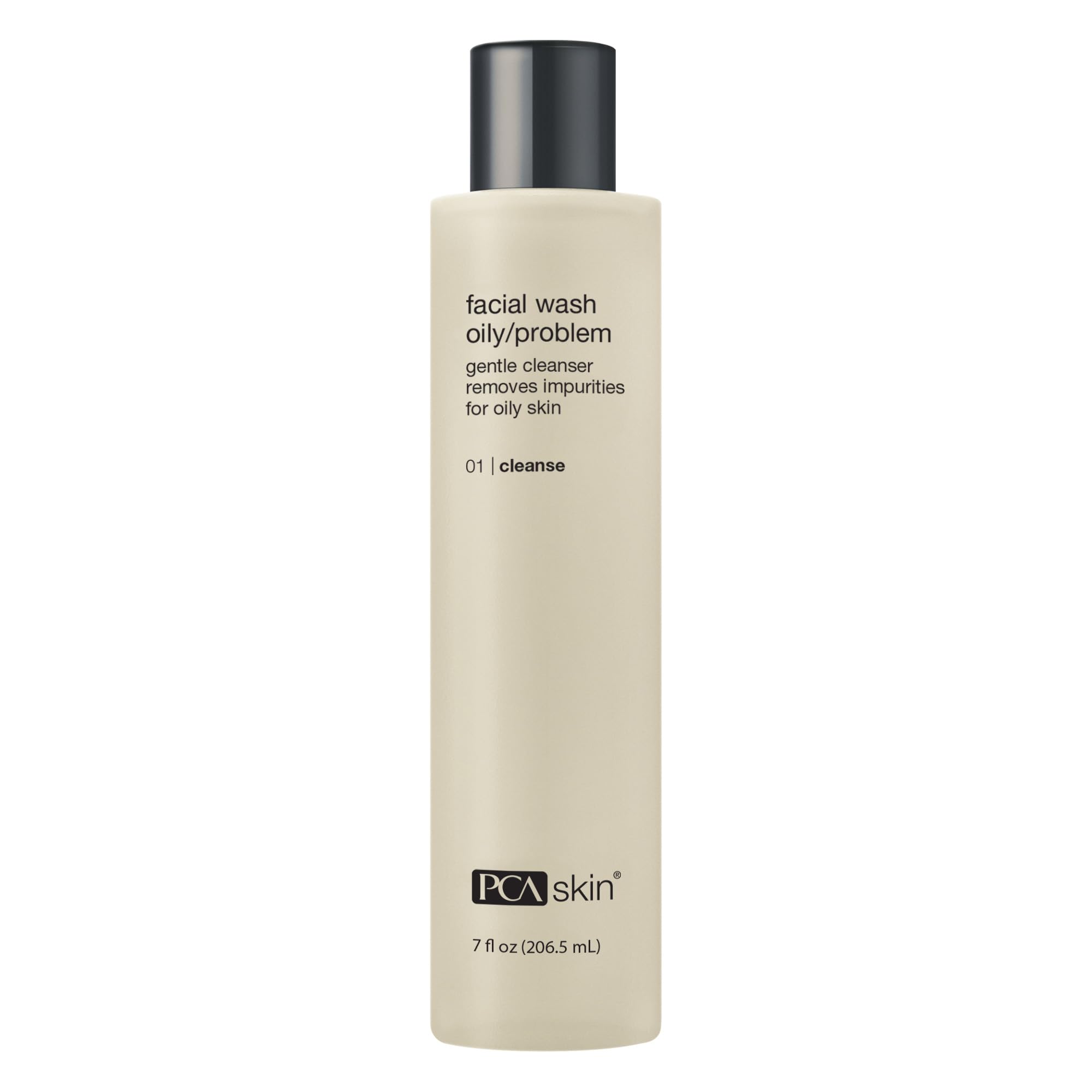 PCA SKIN Hydrating Face Wash bottle closeup for daily oily-skin cleansing