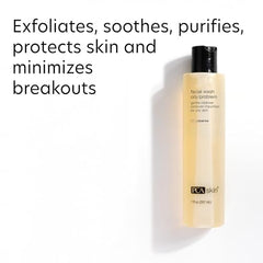 PCA SKIN Hydrating Face Wash damp-skin application during cleanse