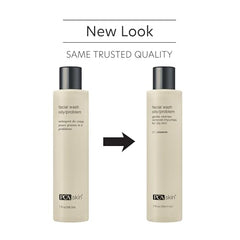 PCA SKIN Hydrating Face Wash foaming-lather demonstrates gentle cleansing