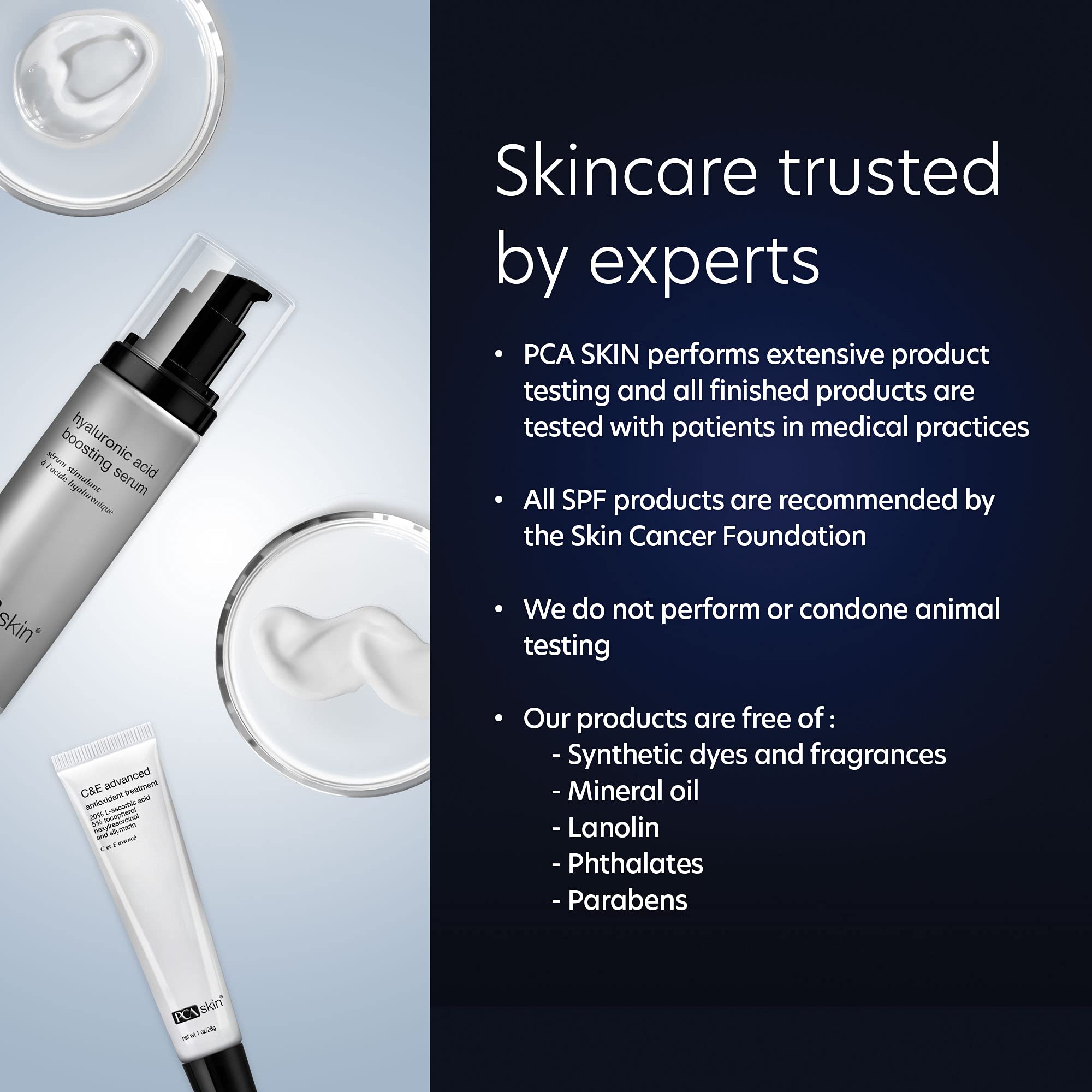 PCA SKIN Hydrator Plus SPF30 application on hands for quick coverage.