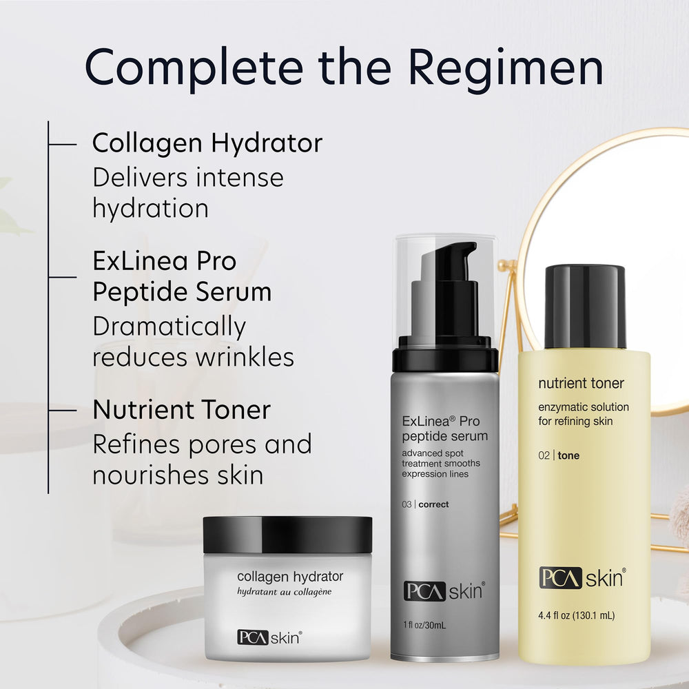PCA SKIN Nutrient Face Toner supports soft, supple skin for daily use.