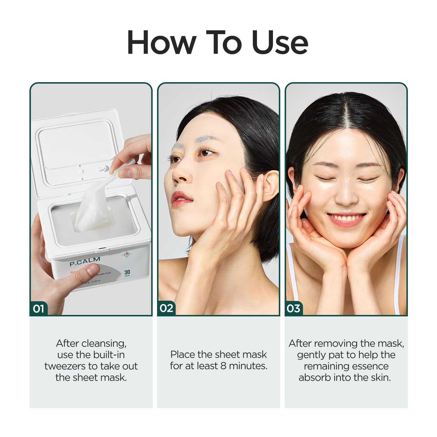 P.CALM Barrier Cycle 30-day supply box indicating ongoing skincare routine.