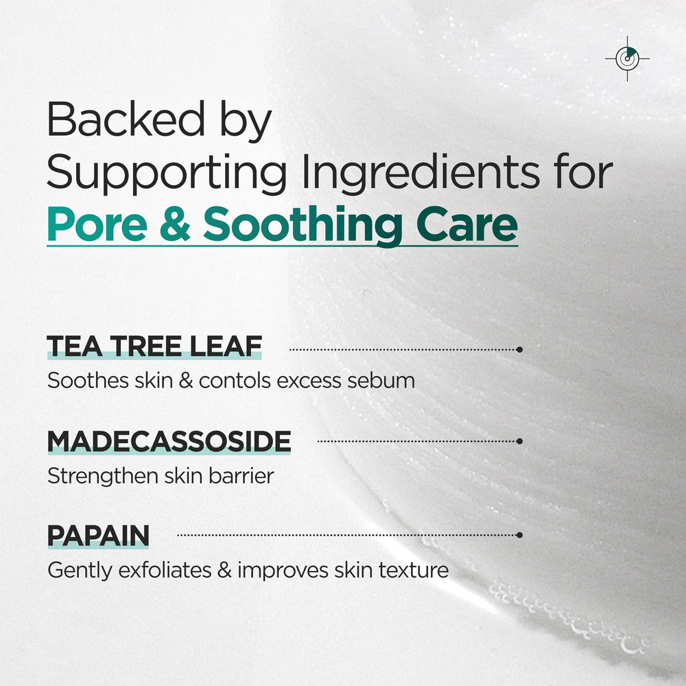 P.CALM Barrier Cycle Toner Pad: lado suave para aplicación delicada.