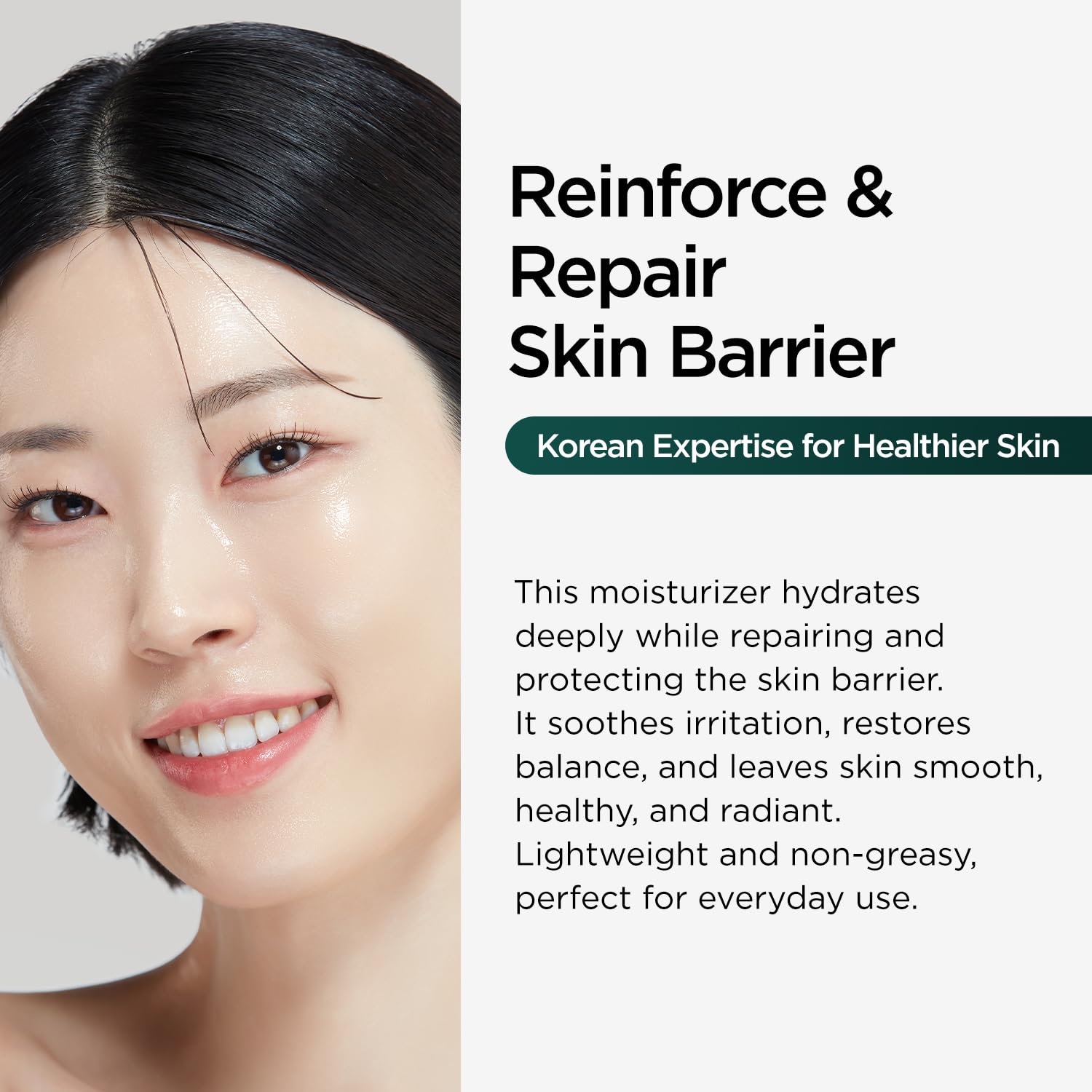 P.CALM Cato Cream ingredients panel highlights Cato Barrier Complex
