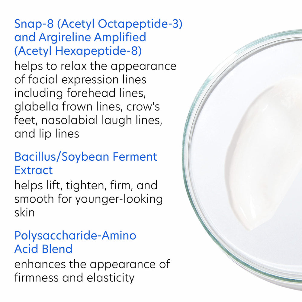 PCA SKIN ExLinea Pro near eyes for reducing expression lines subtly.