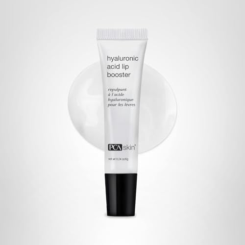PCA SKIN Lip Plumper Serum packaging image on vanity.