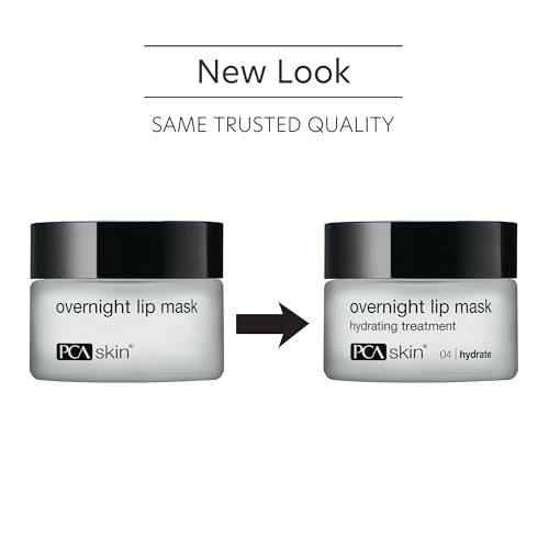 PCA SKIN Overnight Lip Mask application on lips demonstrating nighttime care