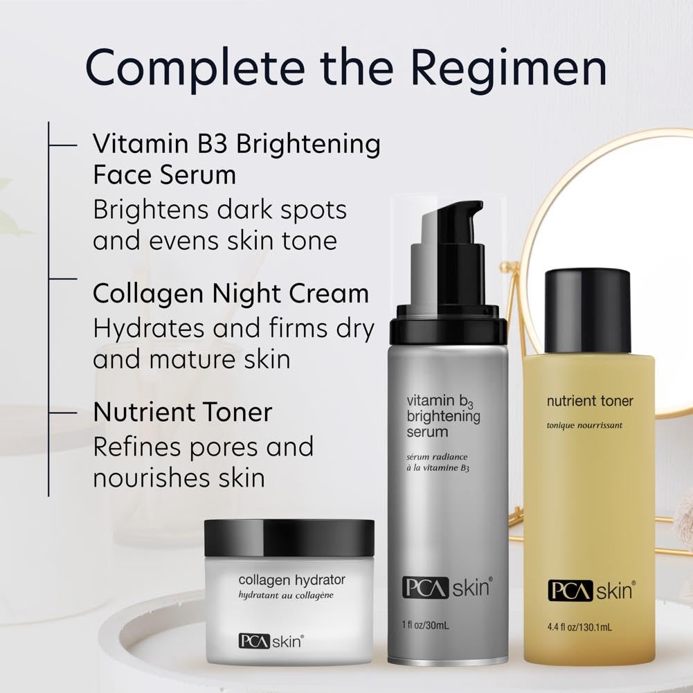 PCA SKIN Vitamin B3 Brightening Serum green tea extract closeup