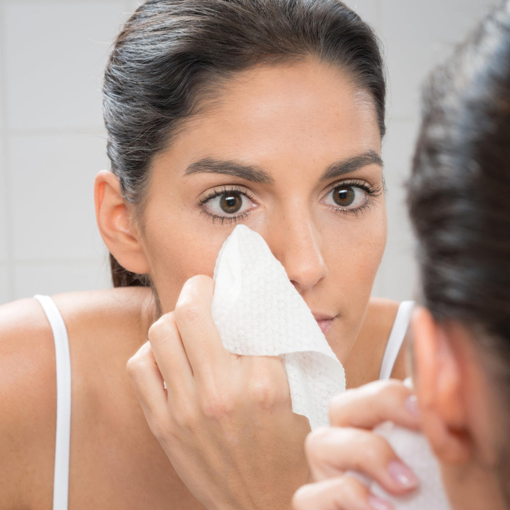 PDI Castile Soap Towelette individual packet preserves freshness during trips.