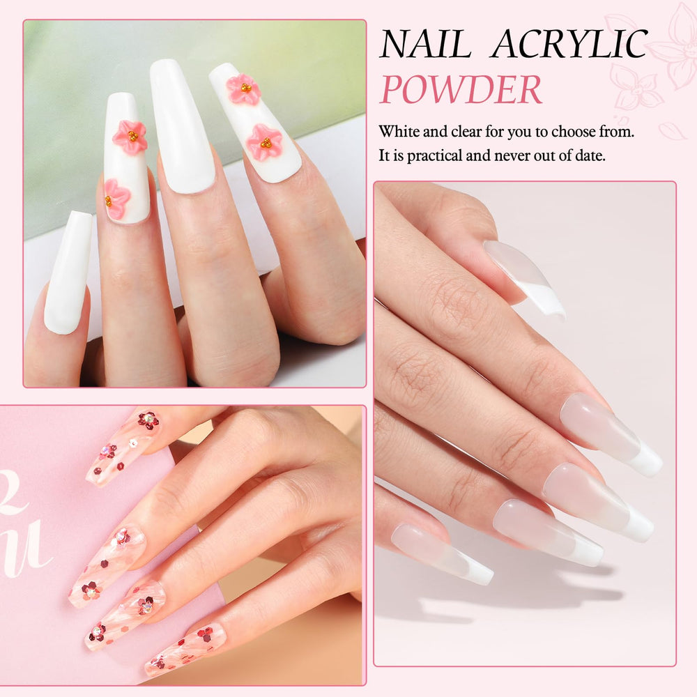 PEACECOLOR 100-piece false nail tips for quick manicures