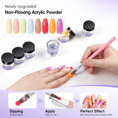 PEACECOLOR UV lamp compact for quick gel polish curing at home.