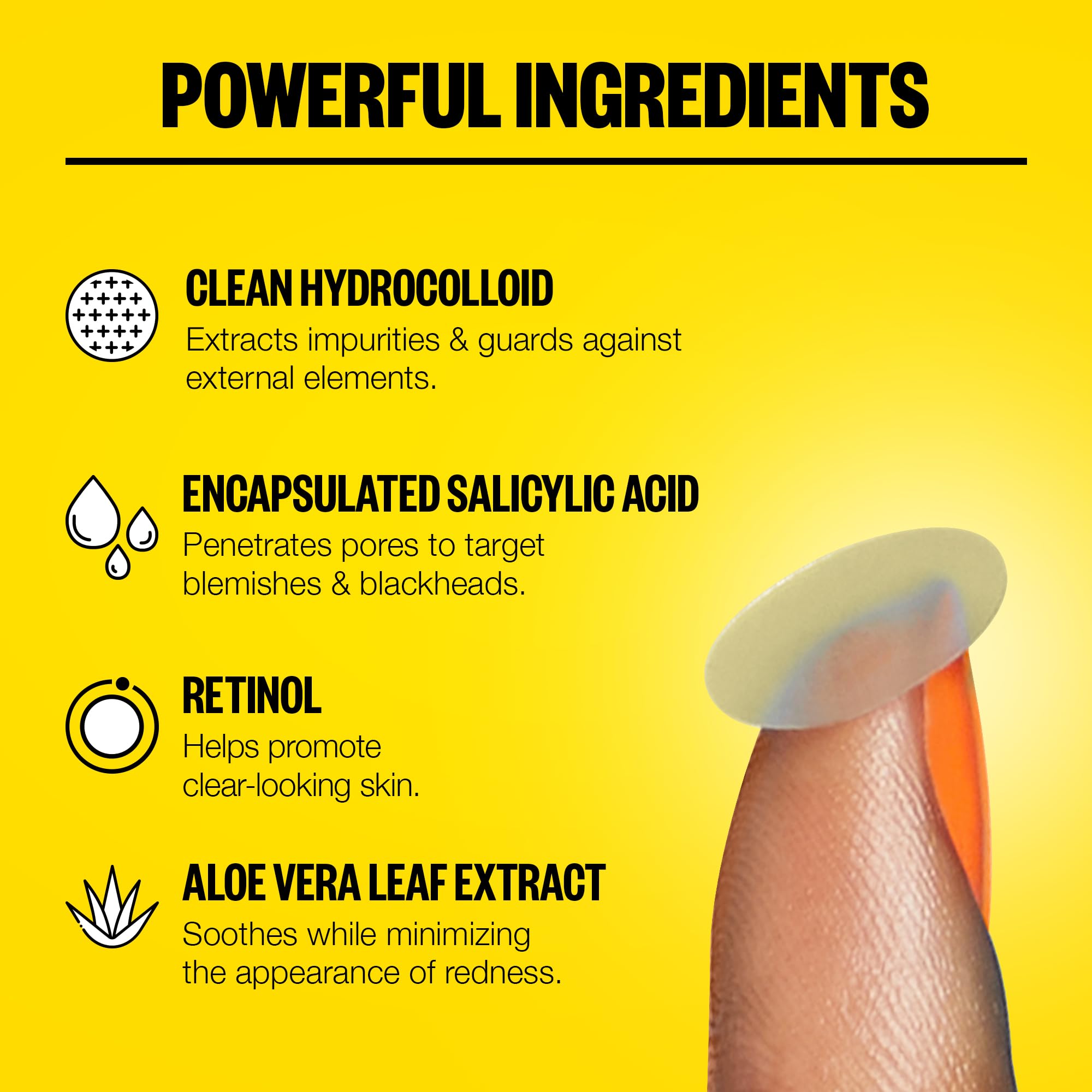 Peace Out Acne Day Dot skin-tone blend demonstrates near-invisible finish.