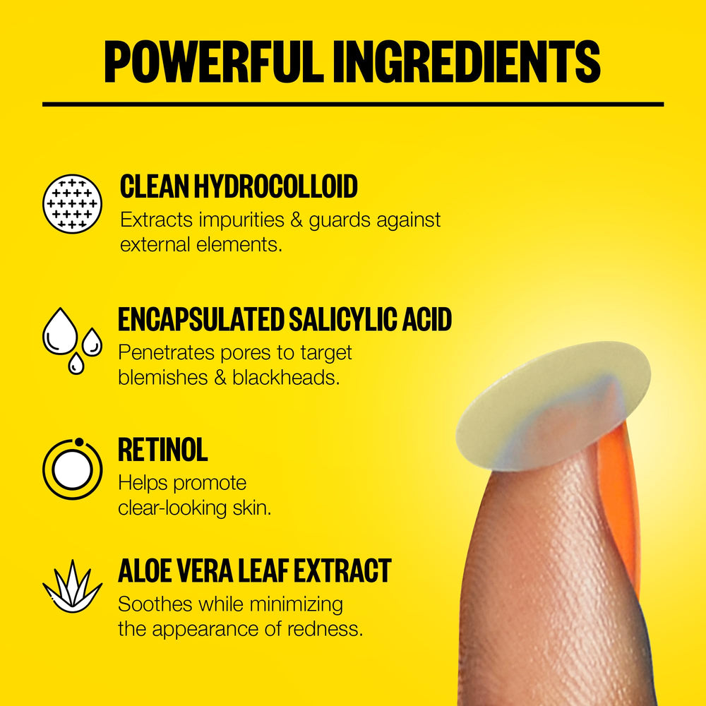 Peace Out Acne Day Dot skin-tone blend demonstrates near-invisible finish.