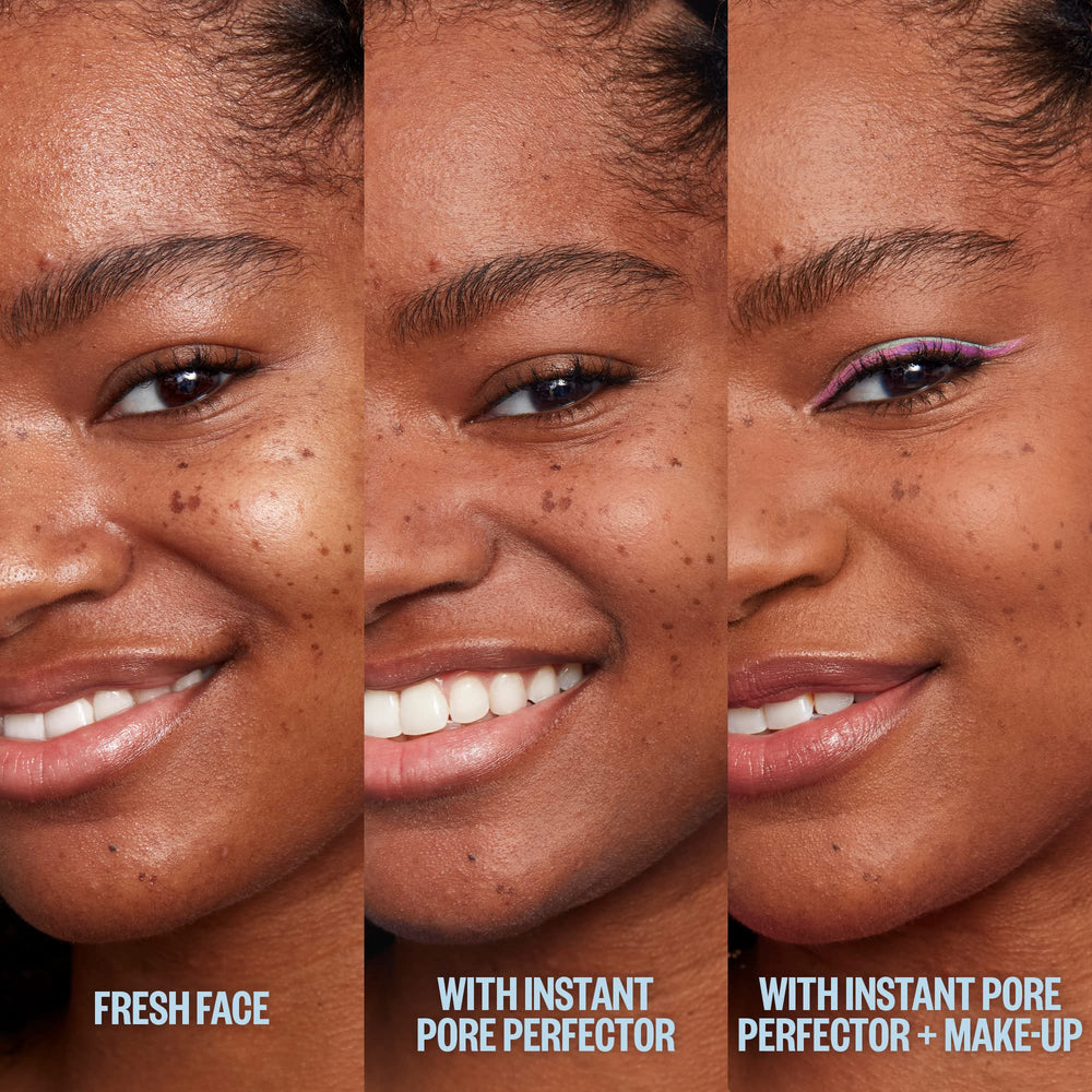 PEACE OUT Instant Pore Perfector green-tint color-corrects redness for an even-looking complexion