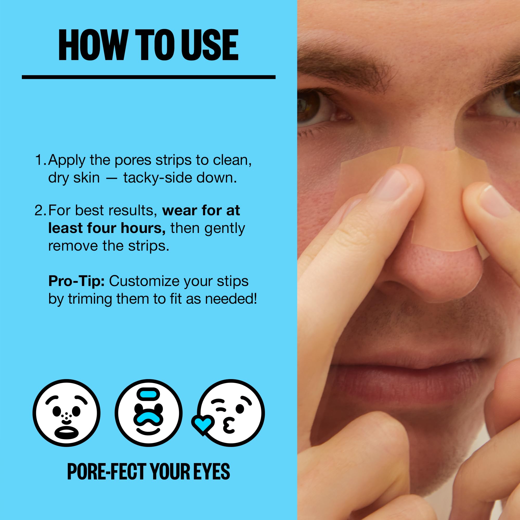 Peace Out Pores retinol and Vitamin A concept highlights skin texture support.