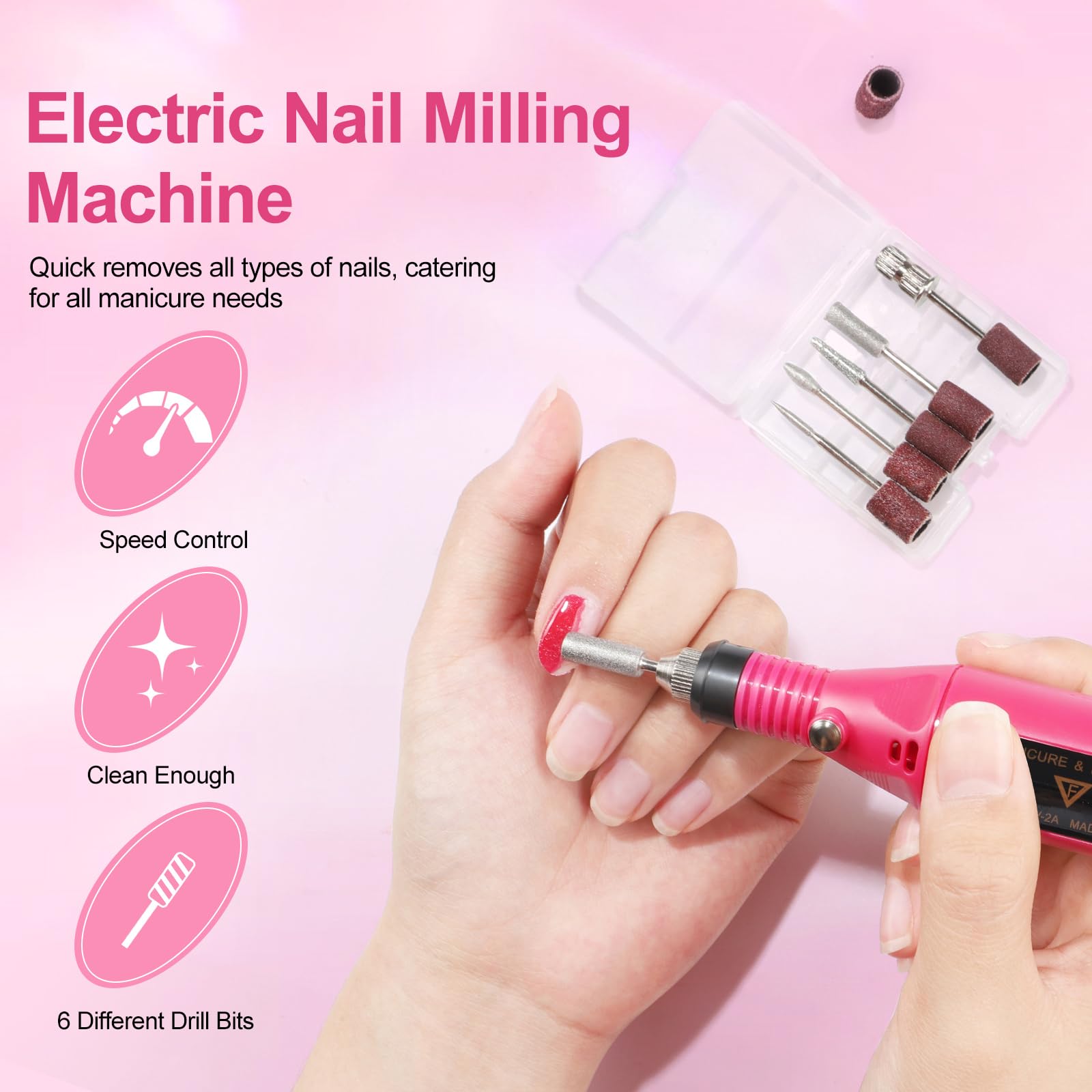 PEACECOLOR acrylic nail kit glitter powder adds sparkle for festive accents