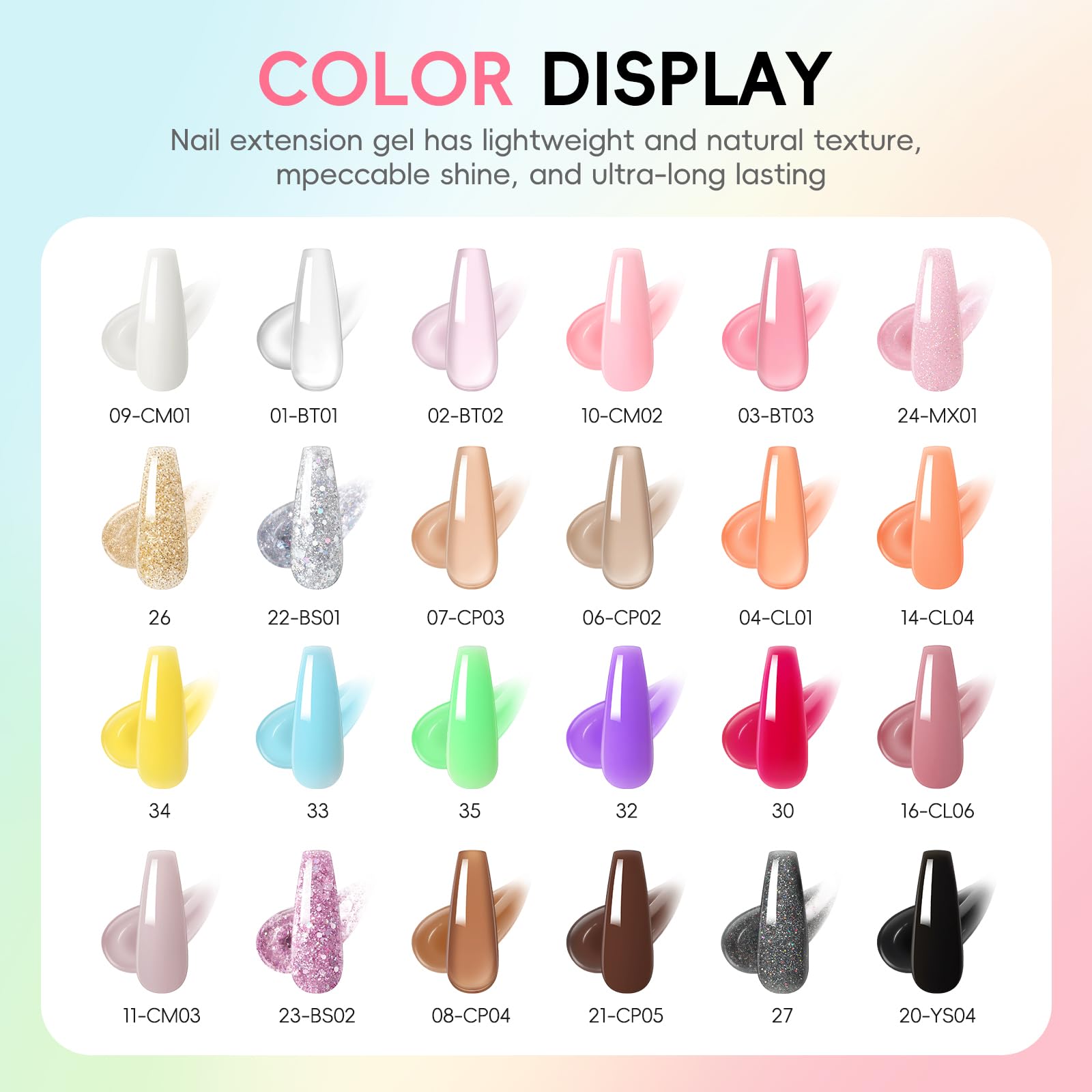 PEACECOLOR dual nail forms templates for customized shapes