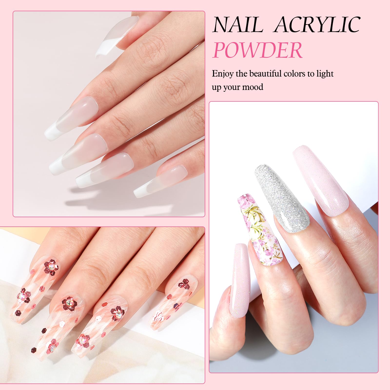 PEACECOLOR mini nail lamp foldable design with portable glow for on the go polish