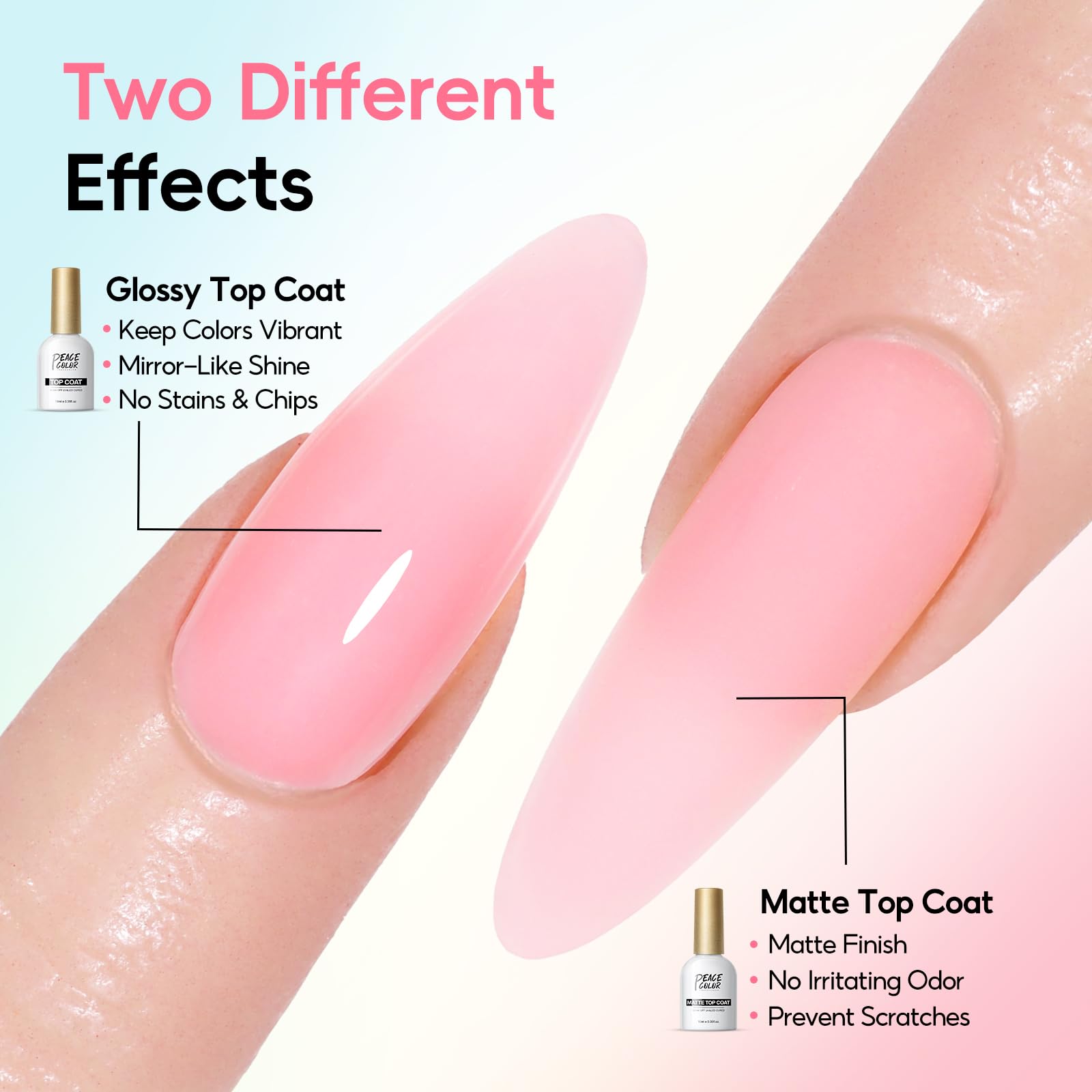 PEACECOLOR nail tools set for home shaping