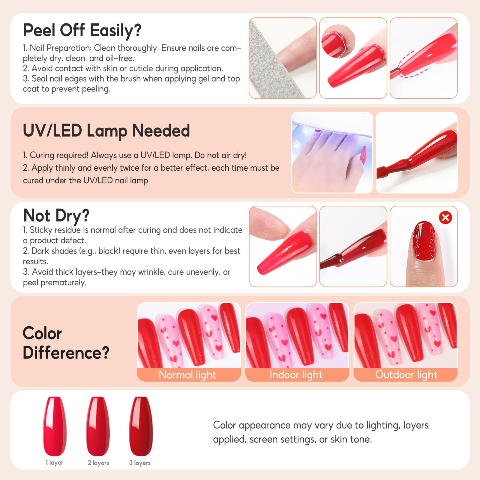 PEACECOLOR nude gel polish gift-pack image showcasing ready-to-gift packaging