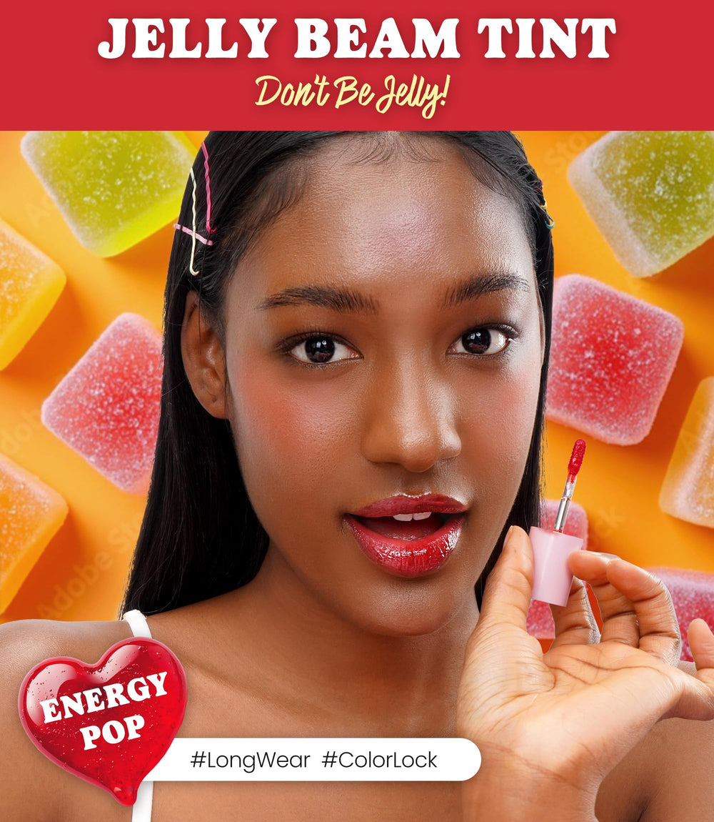 Peach C Jelly Beam Tint To Love swatch offers soft pink daily wear vibes.