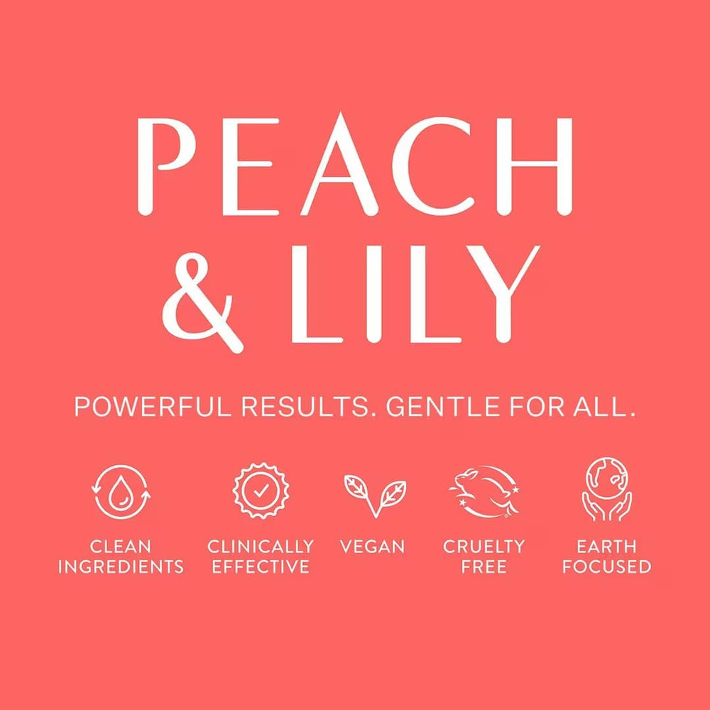 Peach & Lily Antioxidant Cream close-up reveals a hydrating, smooth complexion boost.