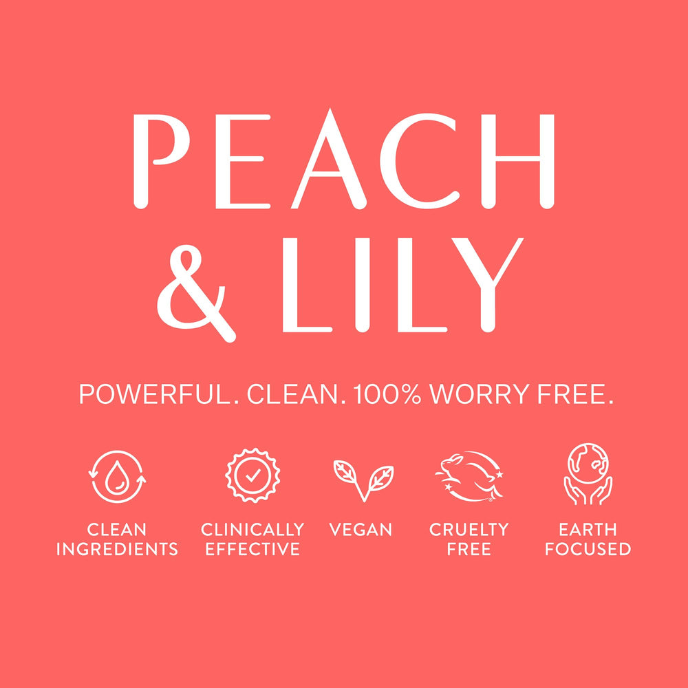 Peach & Lily Wild Dew Treatment Essence bottle with soft glow signaling hydration boost.