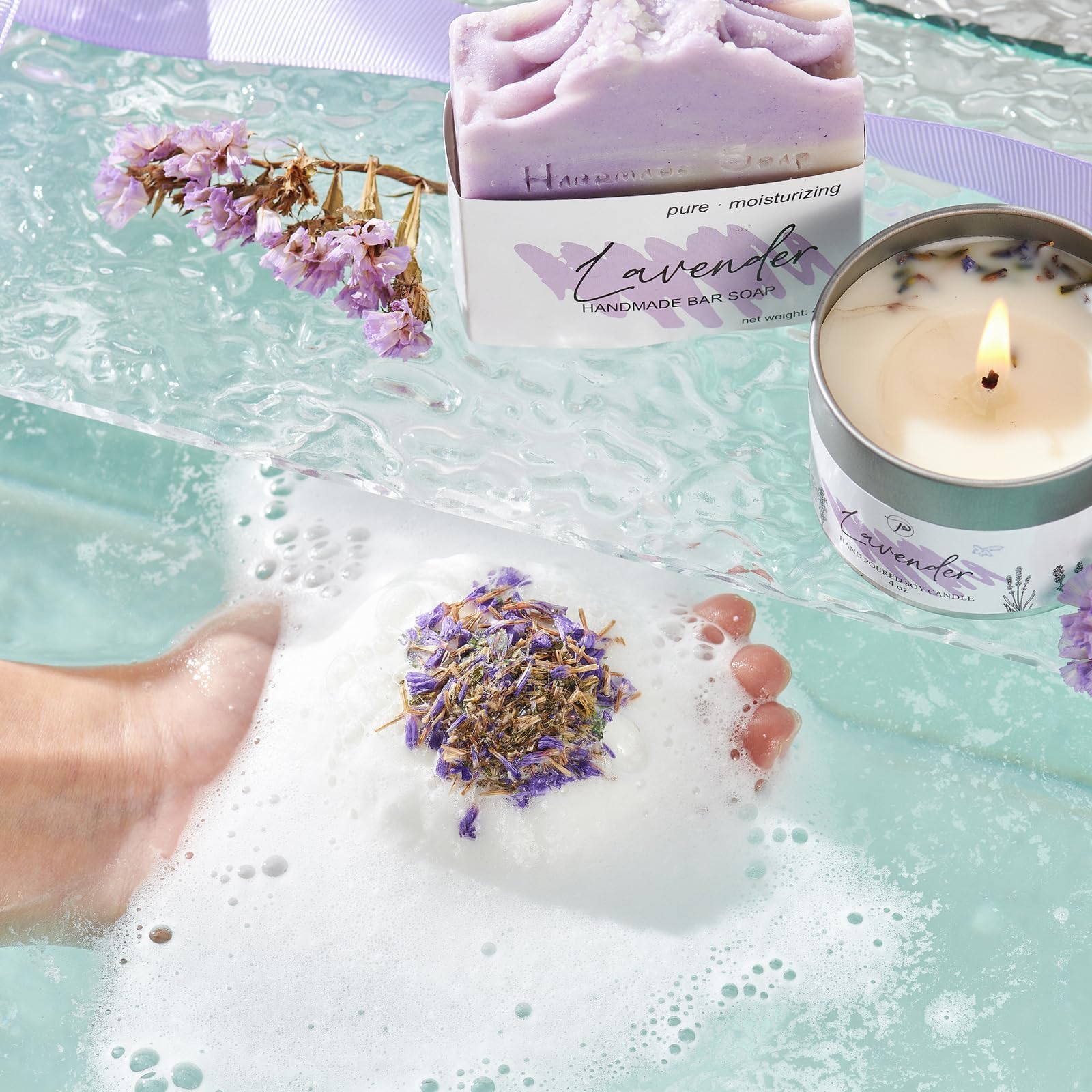 Peacoeye Body Butter tub, rich moisturizer for nourished skin after bath.
