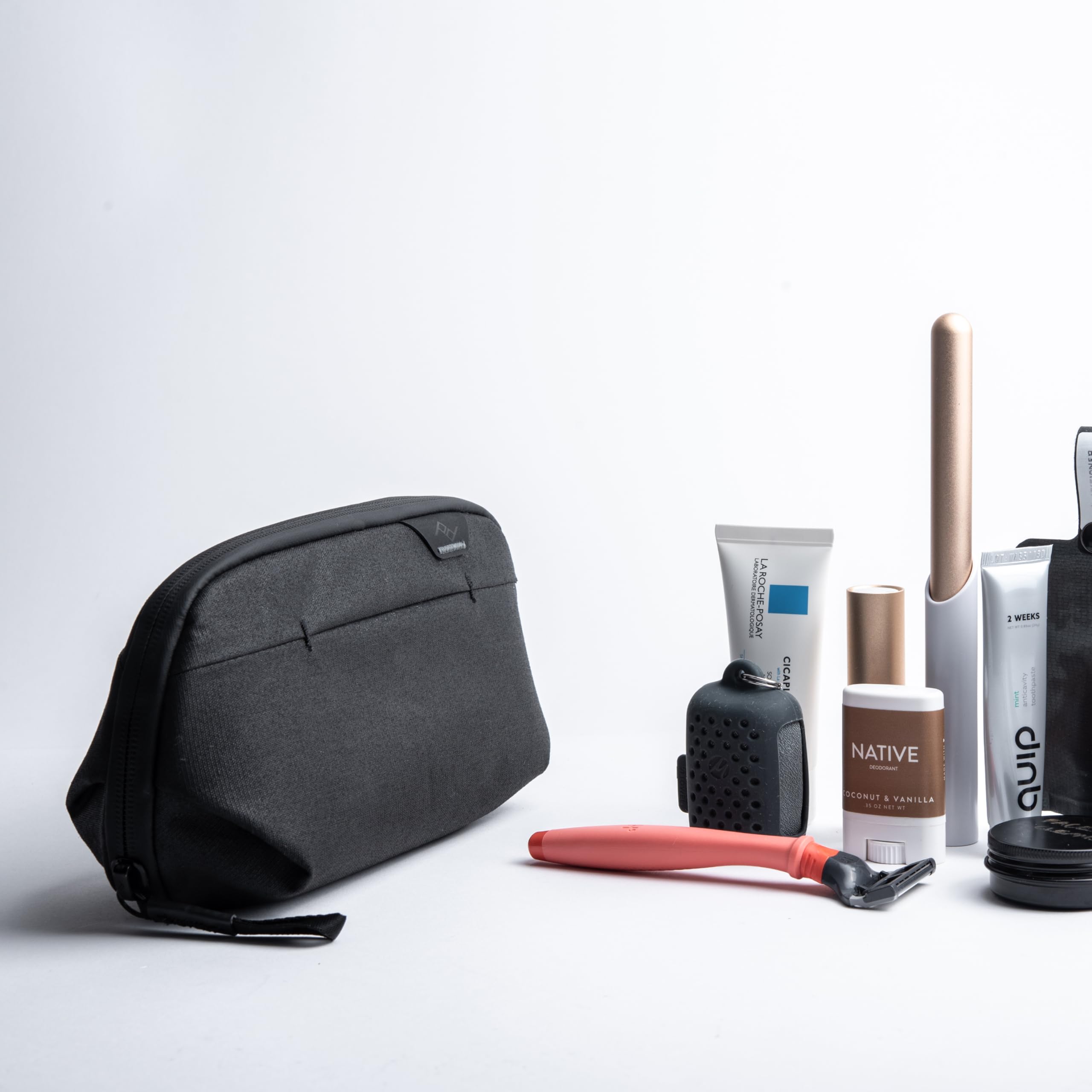 Peak Design Small Wash Pouch inside-out pockets for quick cleaning