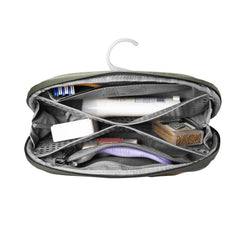 Peak Design Small Wash Pouch magnetic toothbrush sleeve securing daily hygiene on trips