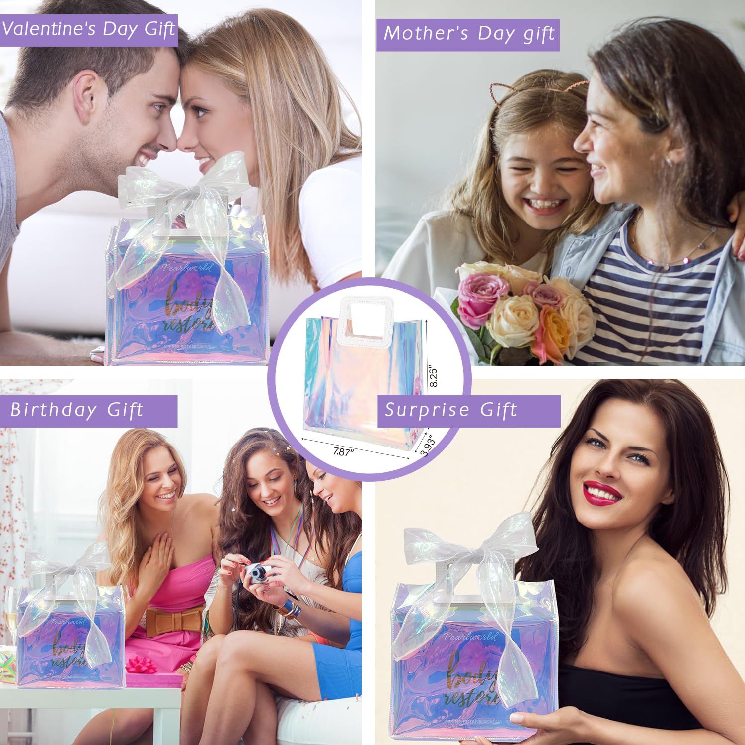 PEARLWORLD spa kit bubble bath creates rich bubbles for a relaxing home spa moment.