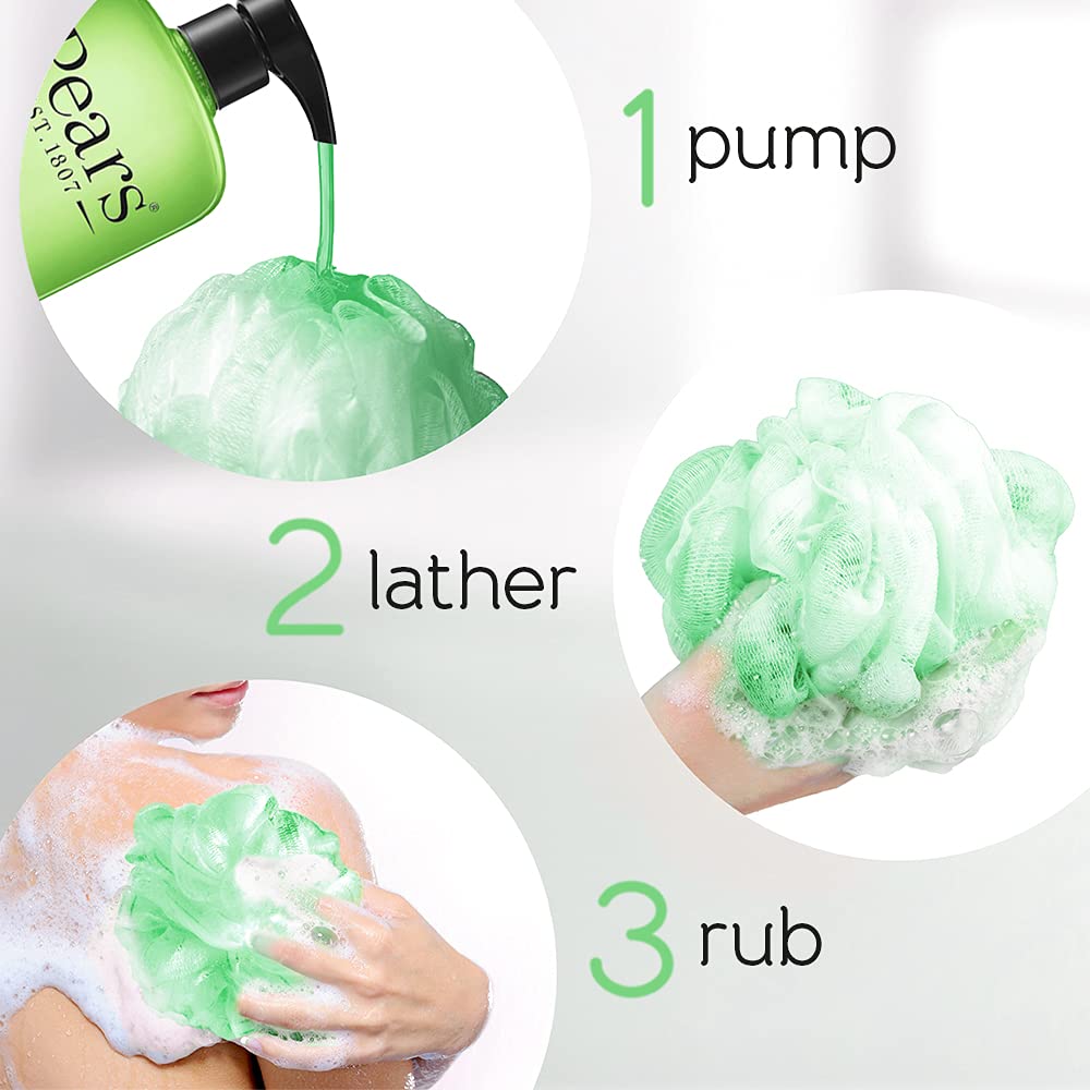 Pears DOPICT Shower Gel pour action suggests smooth lather for quick routines.