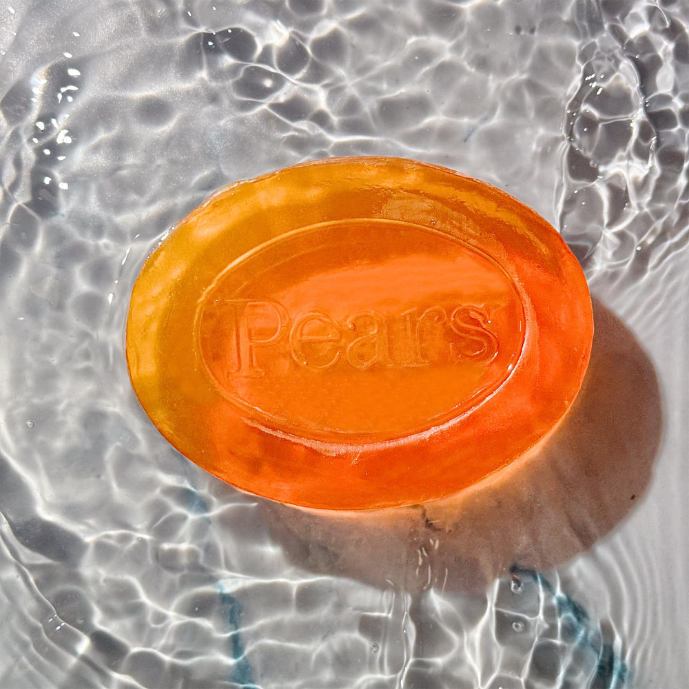 Pears Soap hand-finish craft image emphasizes artisanal quality and care.