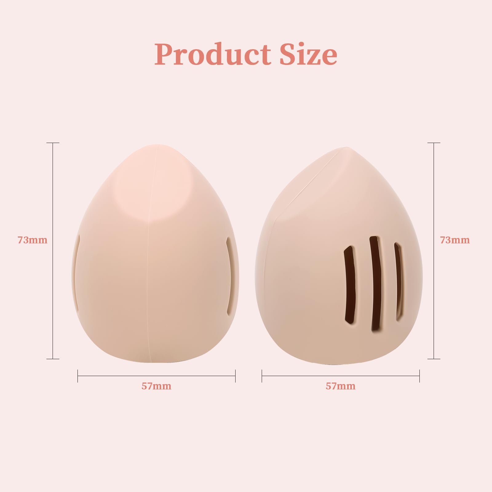 Peboms soporte estable para esponjas de maquillaje, ideal para secado en superficies limpias