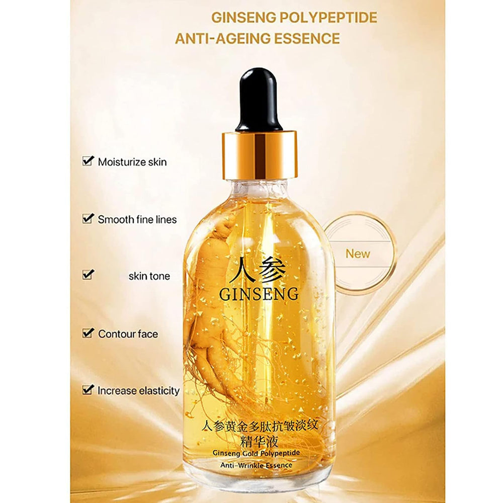 Peehss Ginseng Polypeptide essence pours to show easy daily application