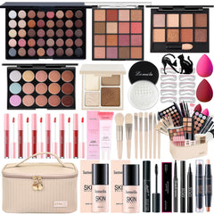 Peenice all-in-one makeup kit eye shadow palette offers rich hues for versatile daily looks.