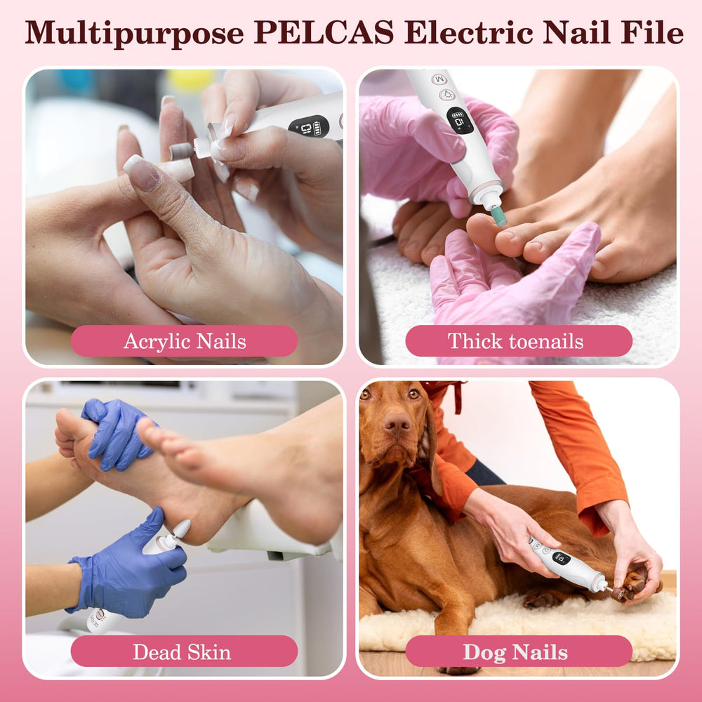 PEL CAS dust shield and brush keep workspace clean.