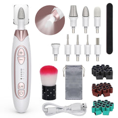 Pelcas electric nail file with 5 speeds enables precise at-home manicures.