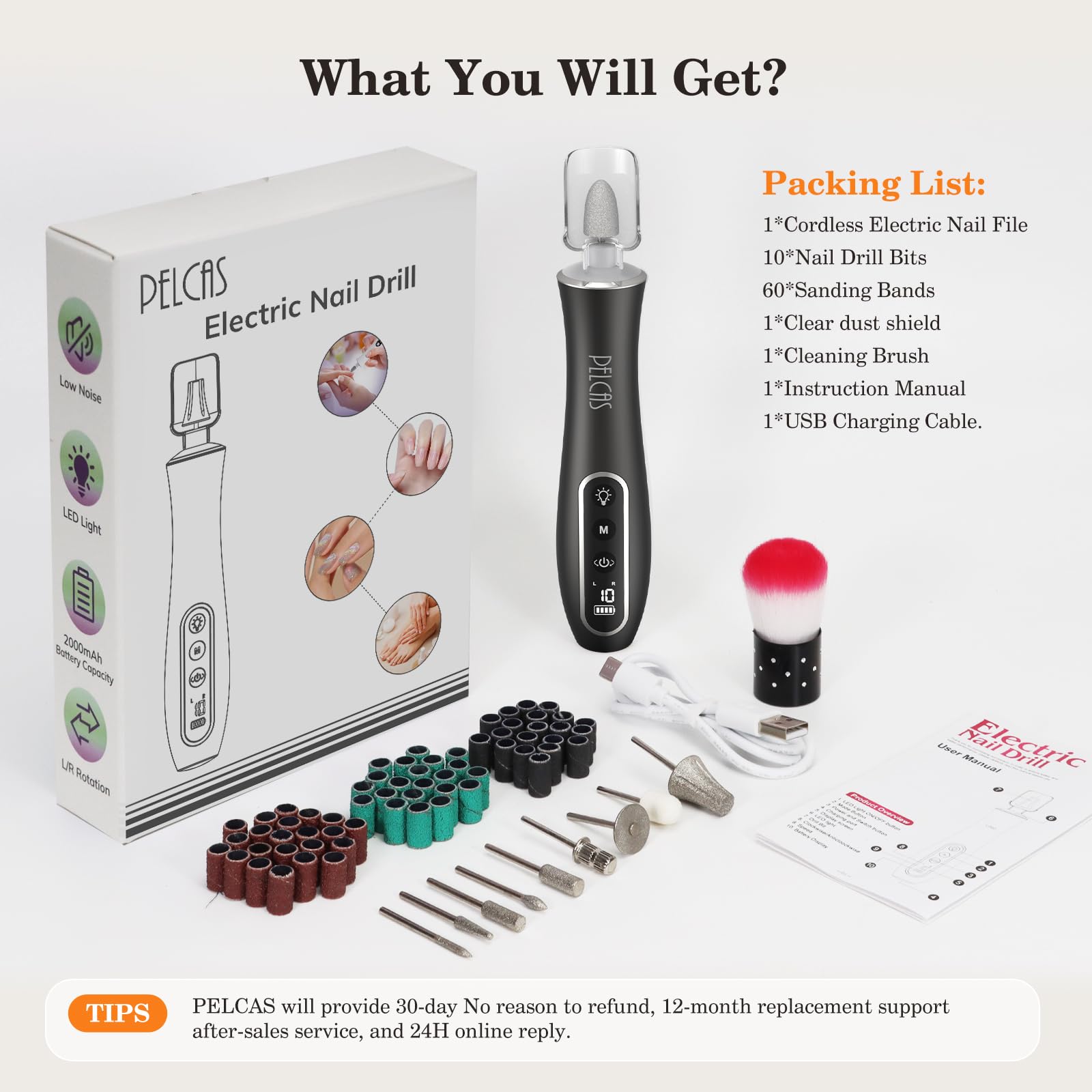 PEL CAS USB charging cable enables charging anywhere, great for travel
