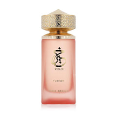 Pendora Khair Fusión Lyche Lychee note closeup reveals vibrant floral-fruity accents.
