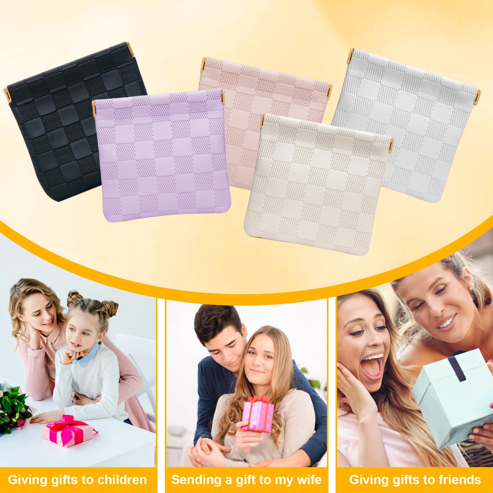 PENGJINYU travel storage use in handbag, keeps cosmetics organized.