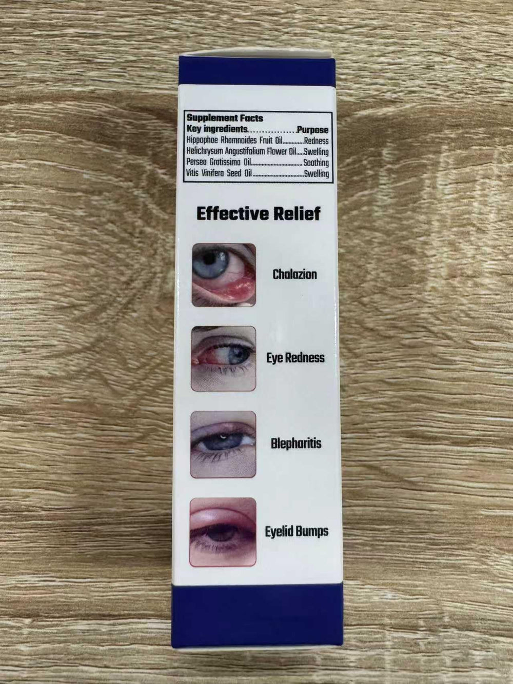 PENNTR Stye care visual illustrating blepharitis support use