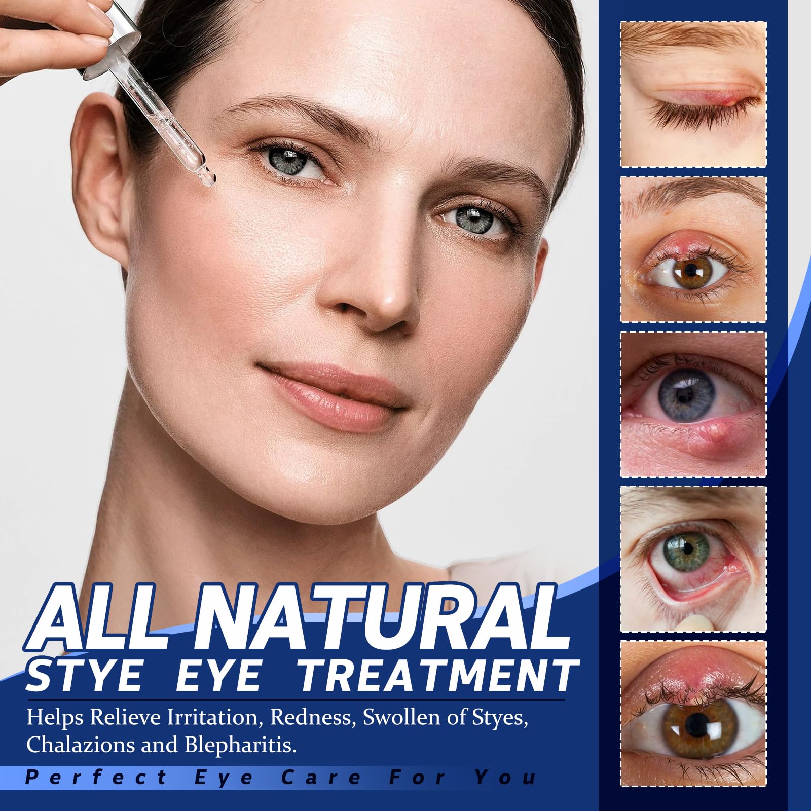 PENNTR Stye Serum dropper used for precise 2-3 drop application