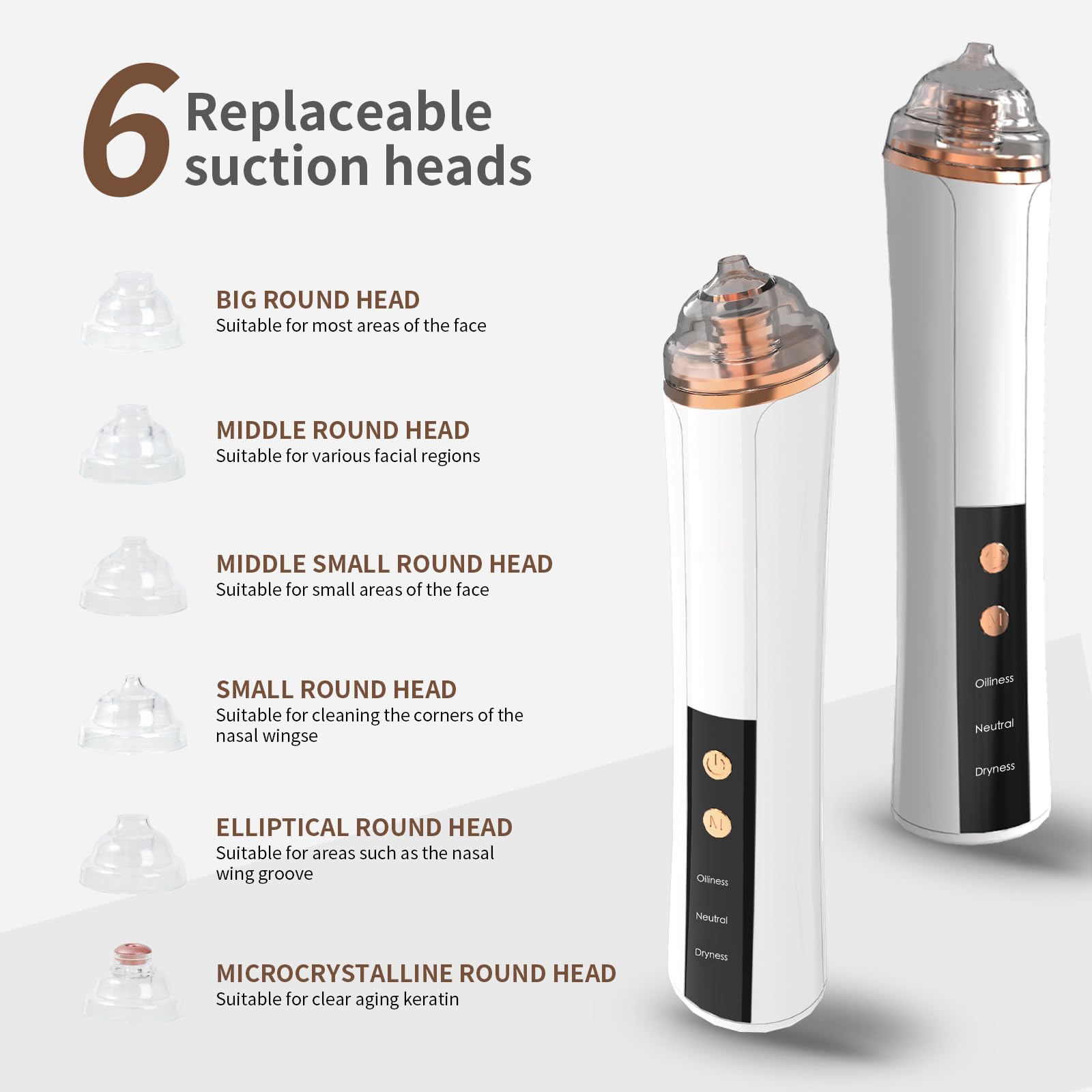 PENSVOX blackhead vacuum USB charging feature for on-the-go recharge.