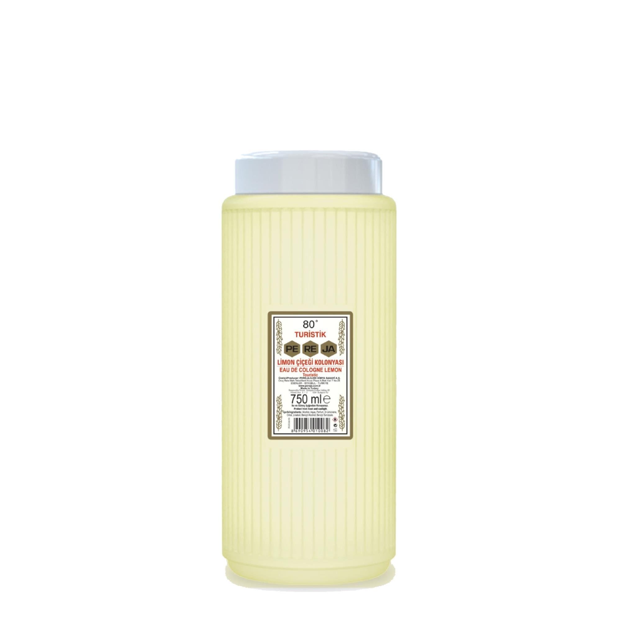 Pereja Lemon Cologne bottle with bright citrus scent for daily wear